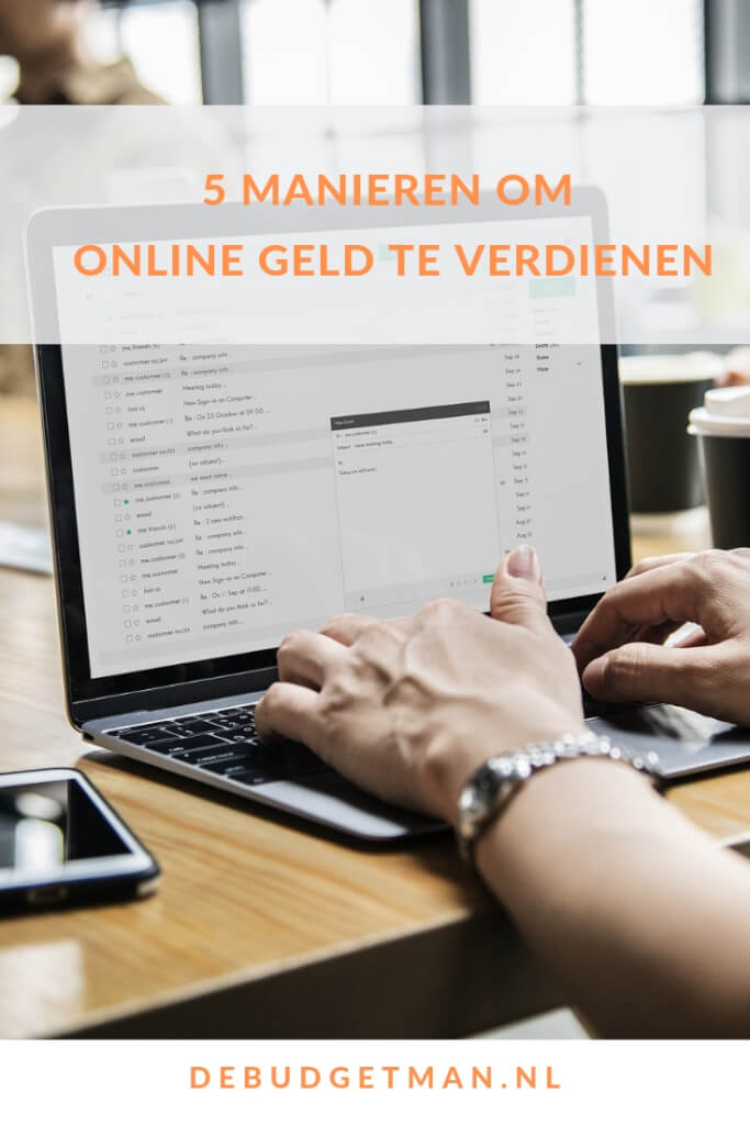 5 manieren om online geld te verdienen De Budgetman.nl